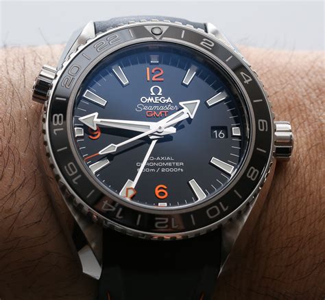 omega planet ocean gmt review|omega planet ocean 600m price.